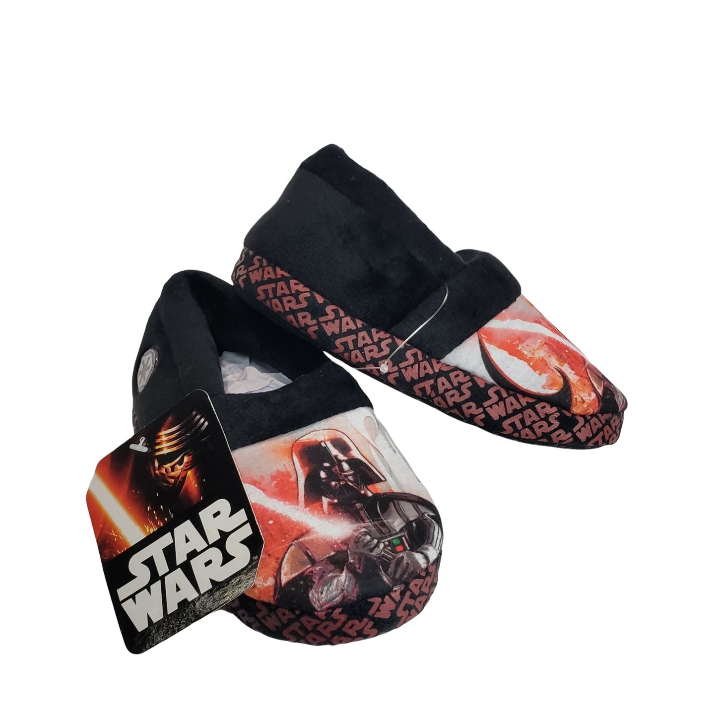 Star Wars & PJ Masks Kids Slippers Size 9/10