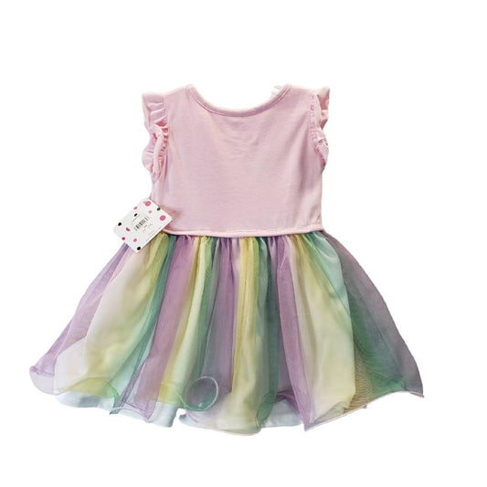 Minnie/Unicorn Rainbow Dress Size 2T