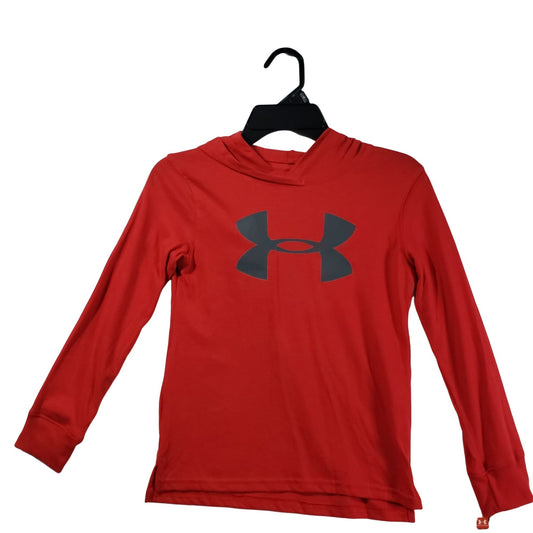 Under Armour Lightweight Red Hoodie Kids Size 6