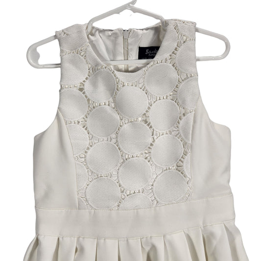 Bardot Junior White Dress Size 6