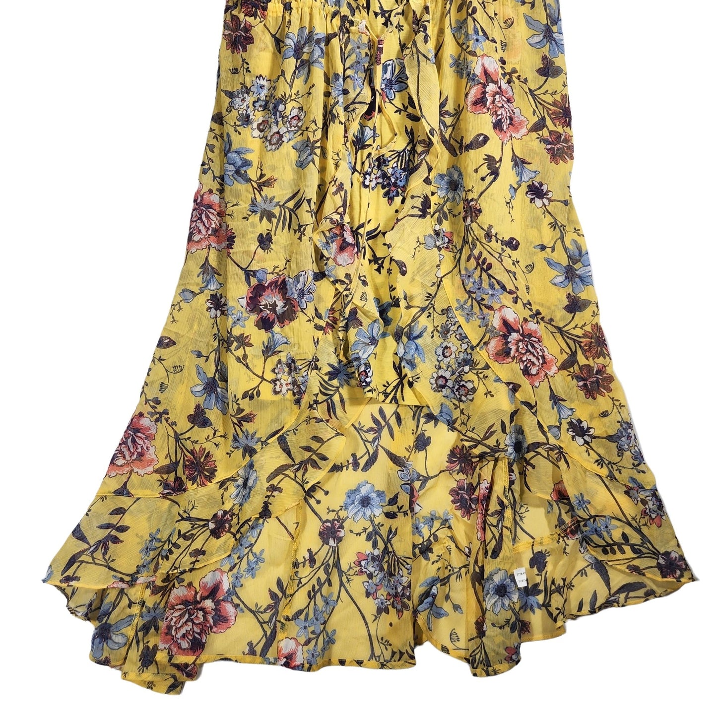 Yellow Flower Dress & Cover Up Size XXXL