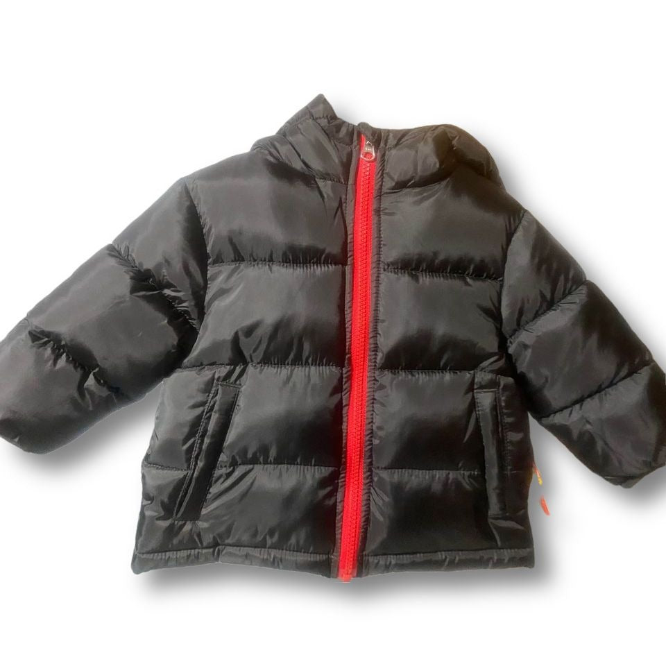 Black Winter Infant Puffy Coat 12 months