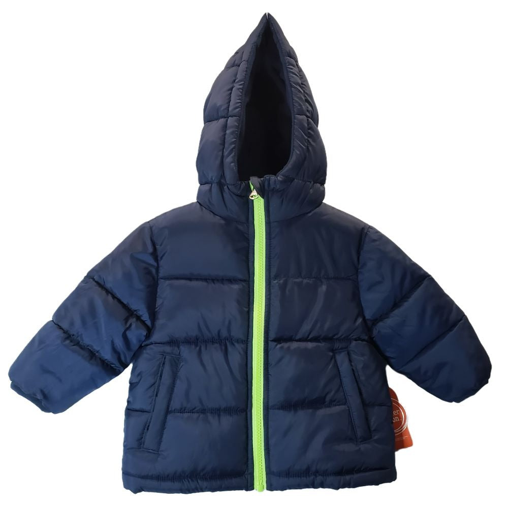 Blue Winter Puffy Infant Coat 12 months