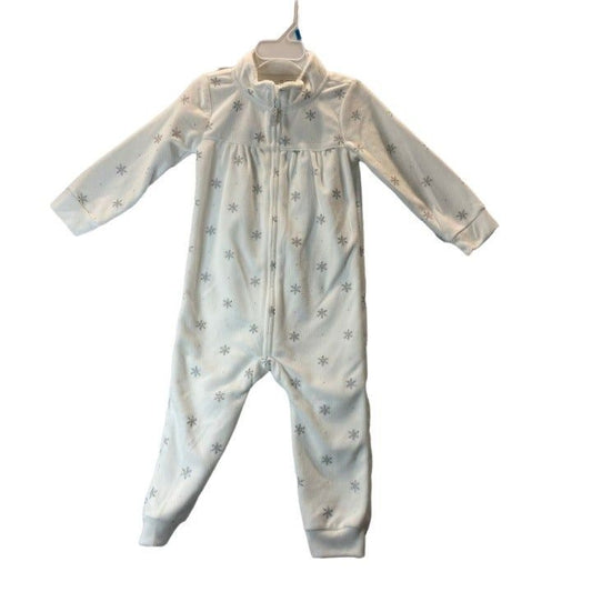 Carter's Snowflake Baby Pajamas 24 months