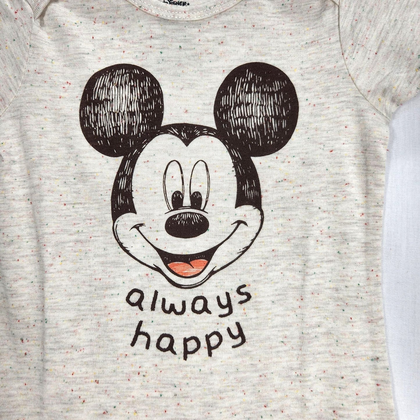 Mickey Always Happy Onesie 18 Months