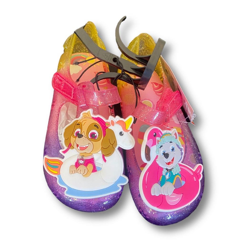 Paw Patrol Jelly Shoe Skye & Everest Toddler Size 7