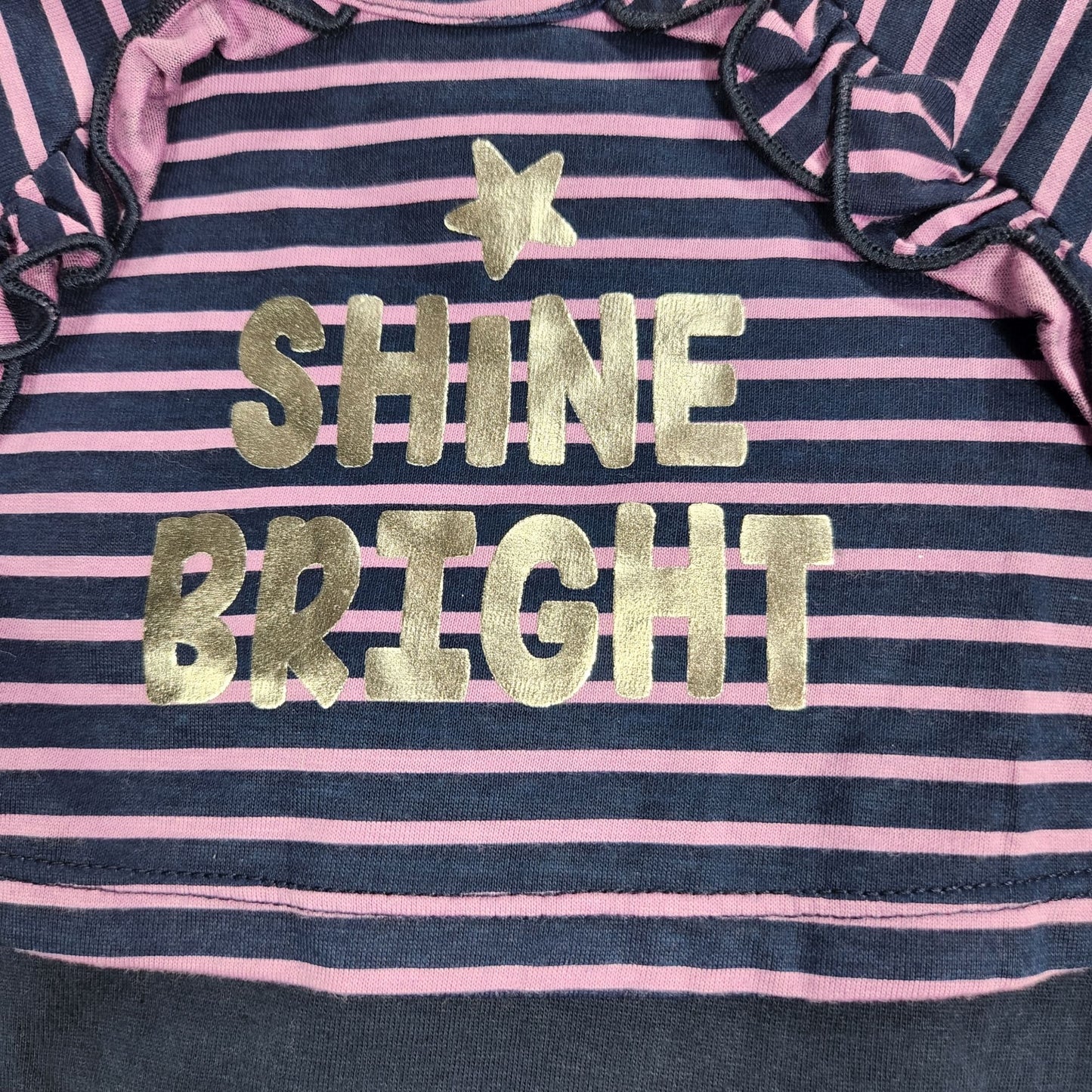 Shine Bright Girls 2pc Set 3-6 Months