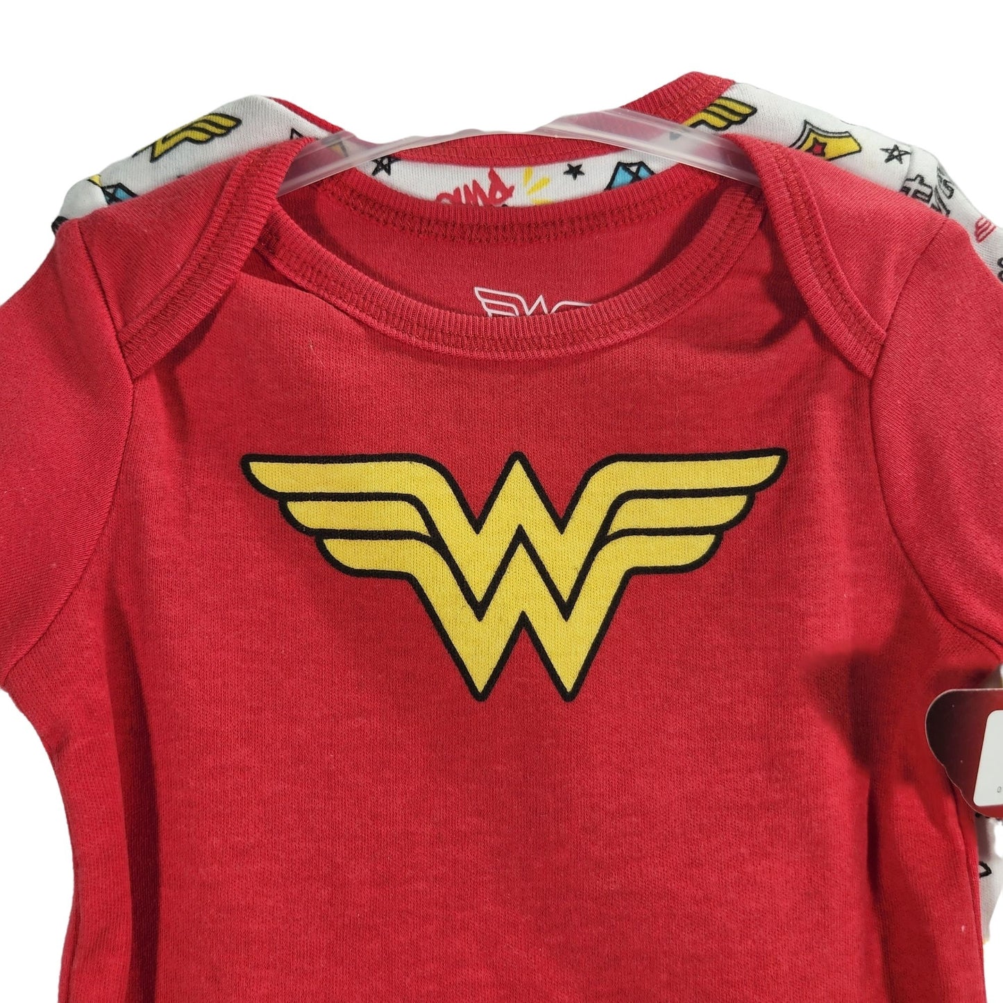 Wonder Woman 2pc Bodysuit Set 3-6 Months