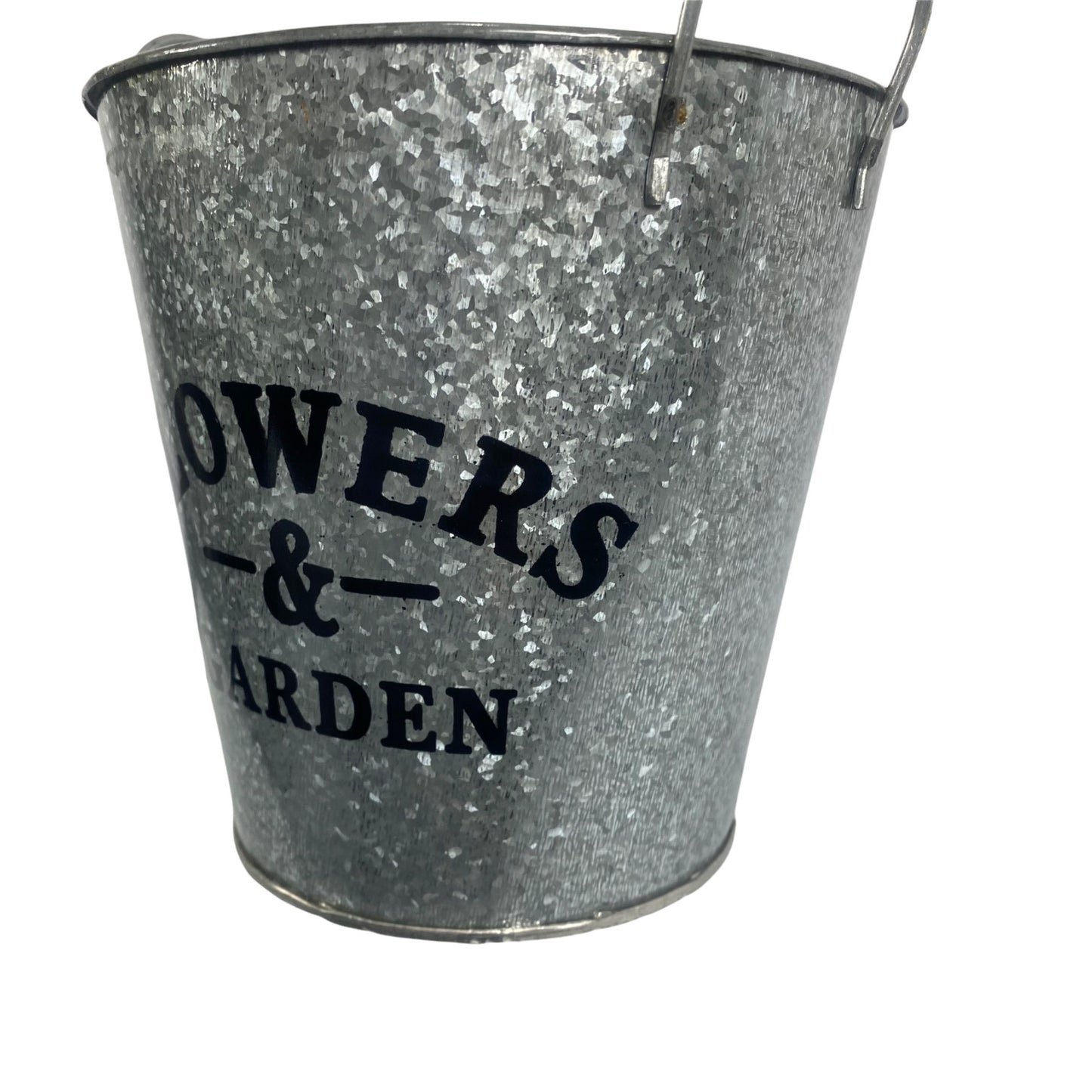 Flowers & Garden Metal Pot