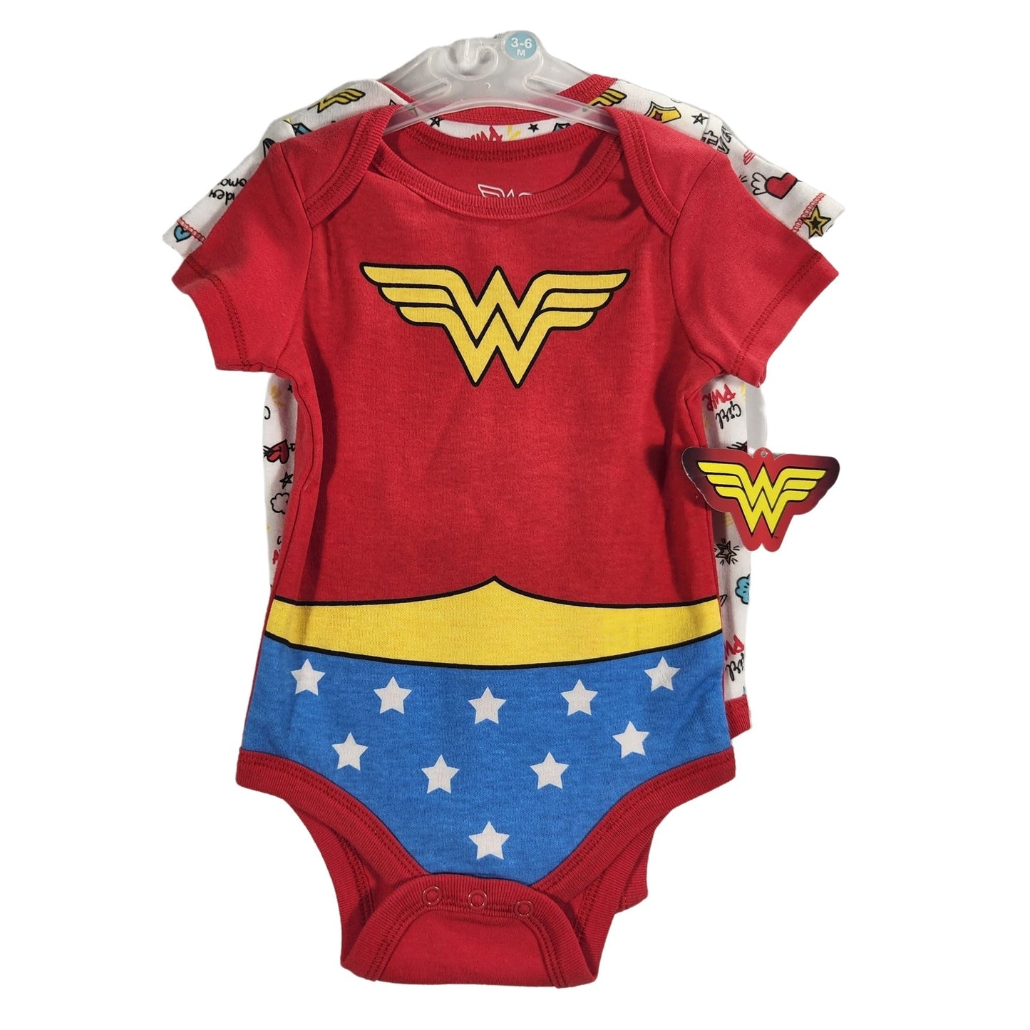 Wonder Woman 2pc Bodysuit Set 3-6 Months