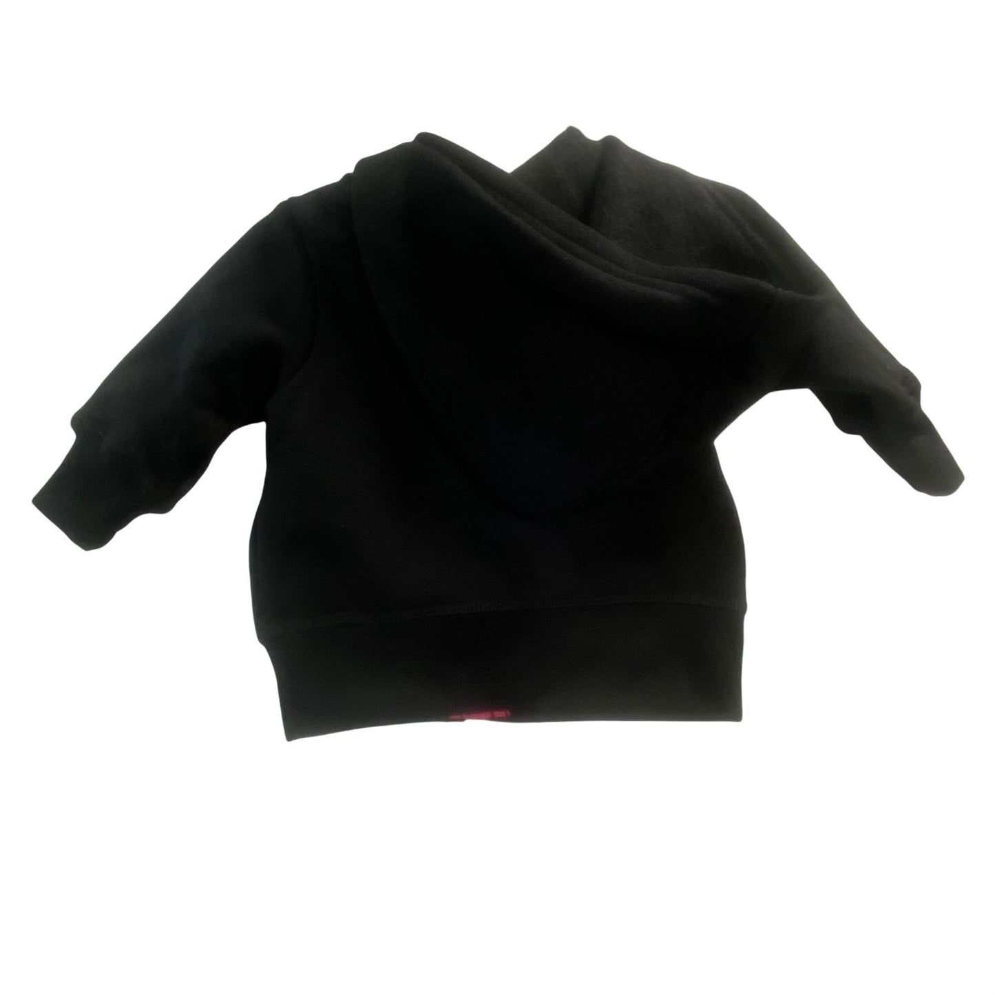 Black Hooded Fleece Jacket Size Newborn