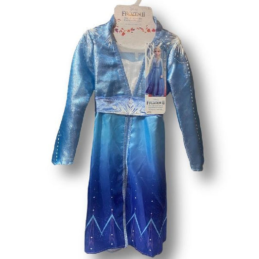 Frozen Elsa Blue Costume Dress Size 4-6x