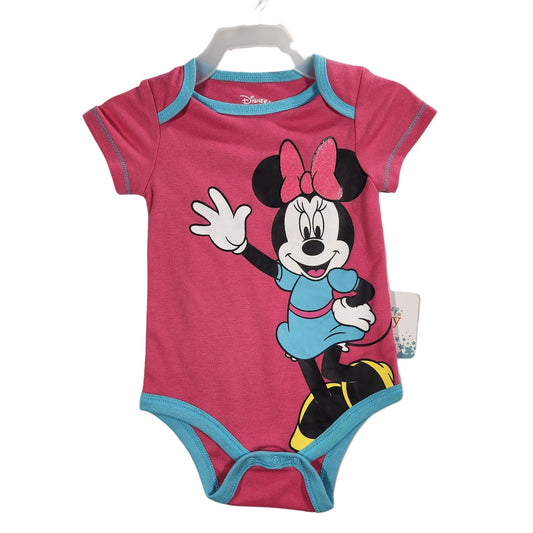 Minnie Mouse Bodysuit Size 6-9 Months