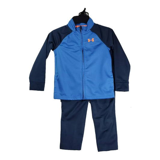 Under Armour Boys Blue Lightweight Track Suit Size 4