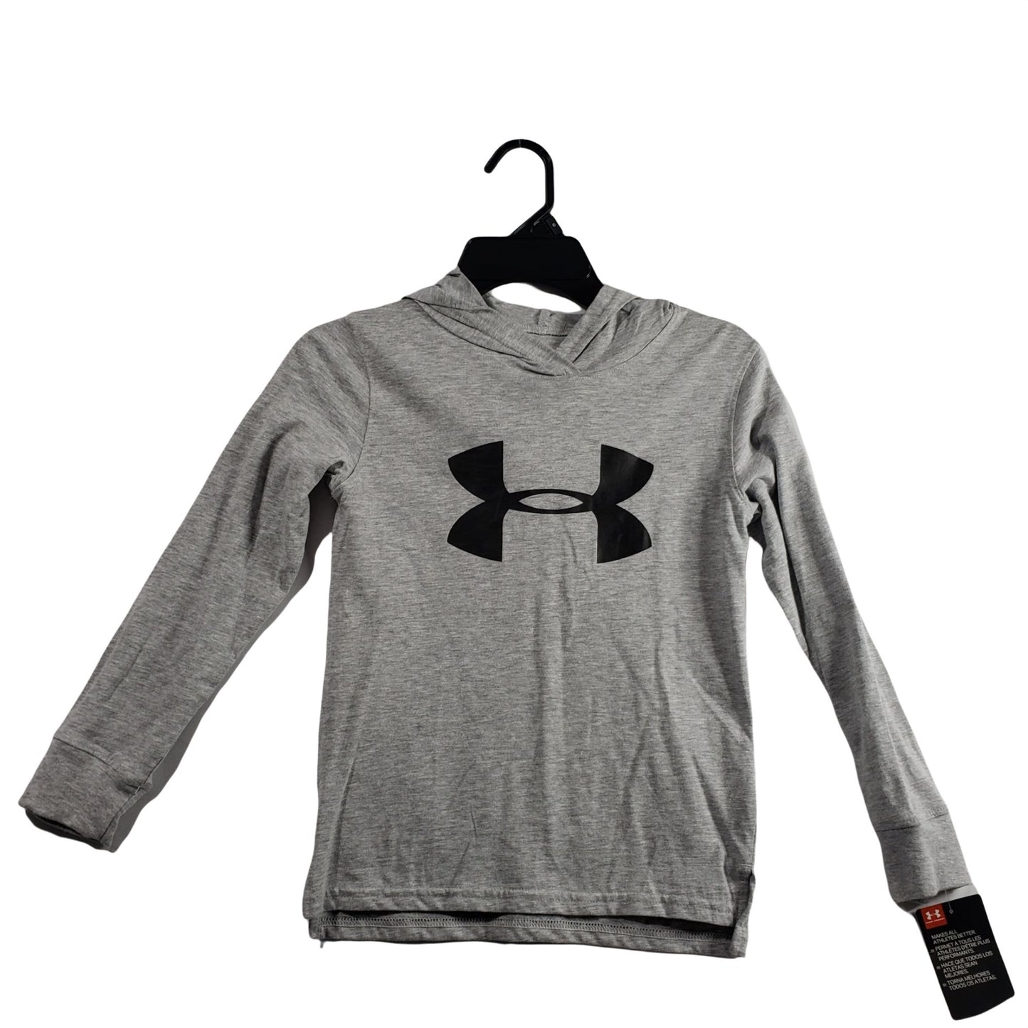 Under Armour Lightweight Gray Hoodie Kids Size 6