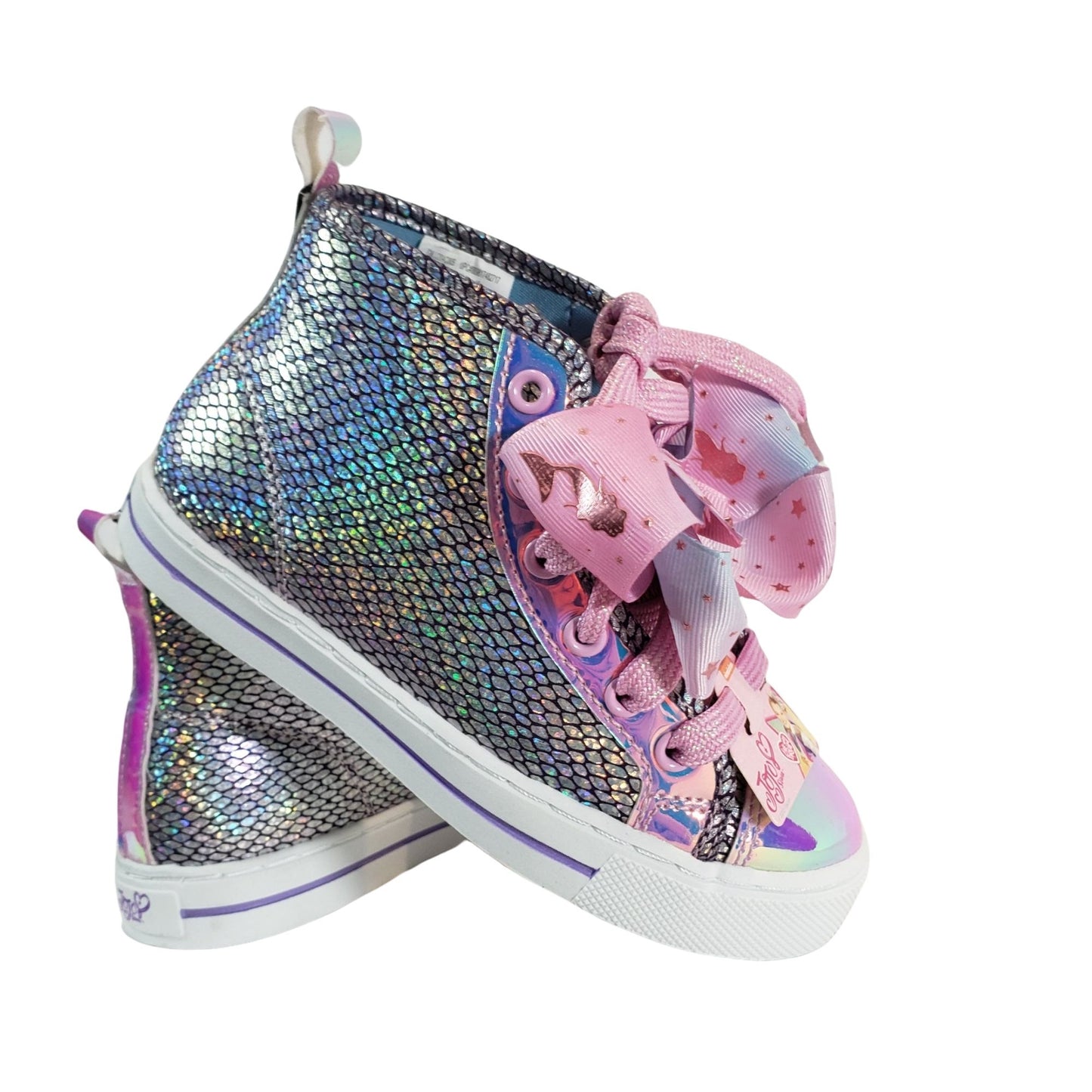 JoJo Siwa Mermaid Scales High Top Sneaker Size 13