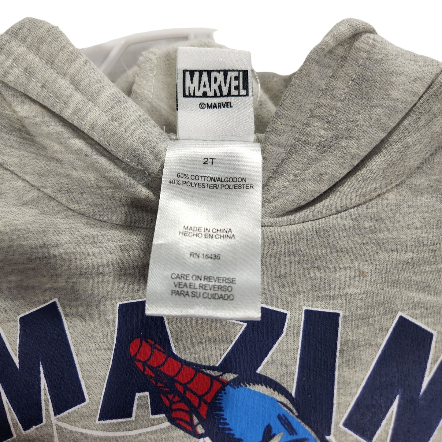 Spider-Man 2pc Hoodie Set Size 2T