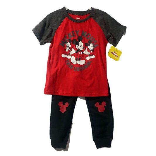 Disney Junior Mickey Mouse 2pc Set Size 4T