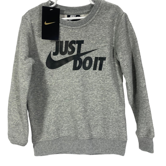 Nike Boys Gray Sweatshirt Medium (6)