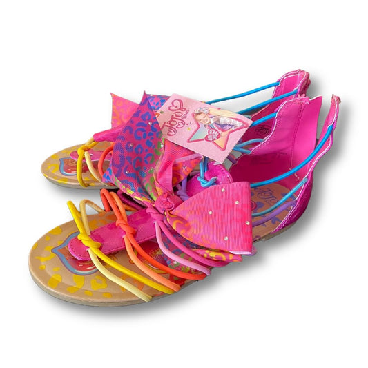 JoJo Siwa Gladiator Strap Girls Sandals Size 3