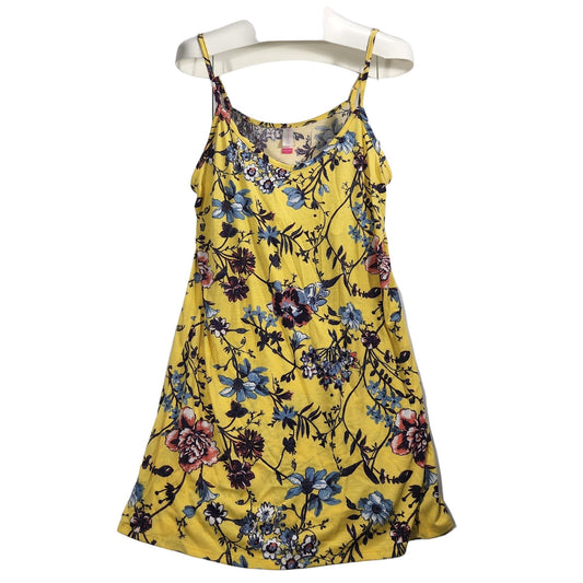 Yellow Flower Dress & Cover Up Size XXXL