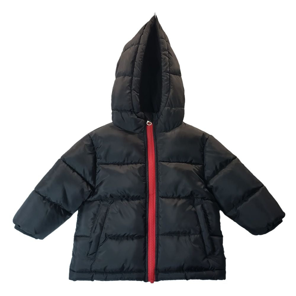 Black Winter Infant Puffy Coat 12 months