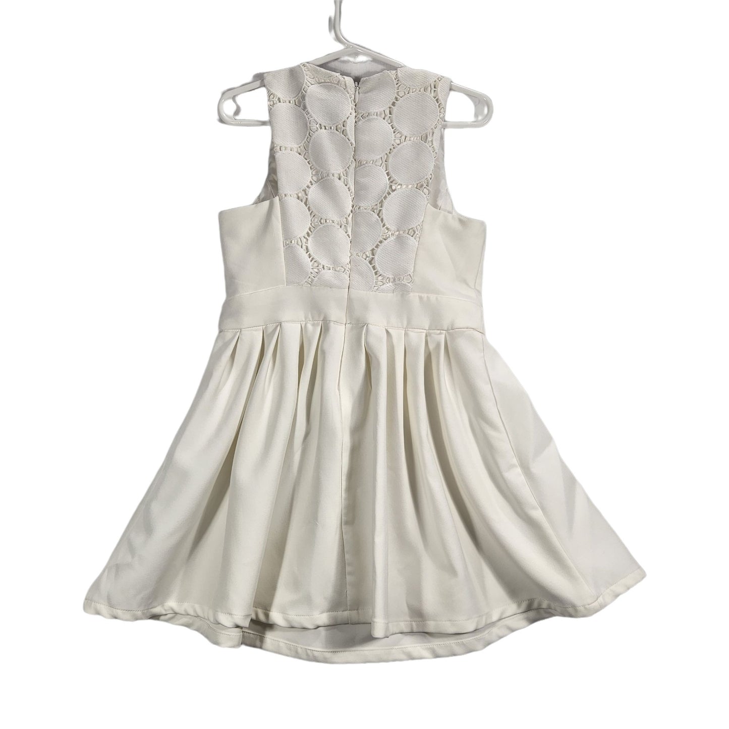 Bardot Junior White Dress Size 6