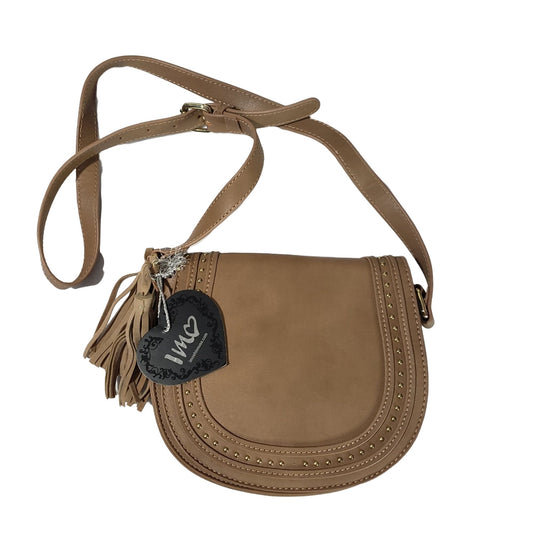 Imoshion Brown/Gold Accent Crossbody Purse