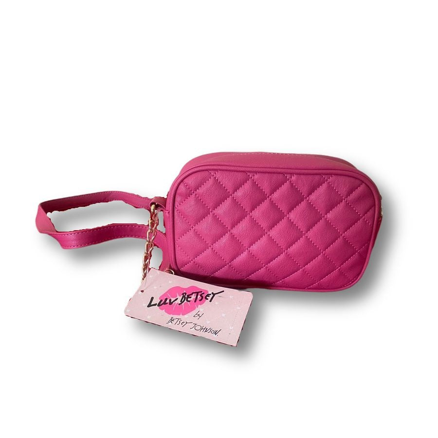 Betsey Johnson Luv Betsey Pink Purse