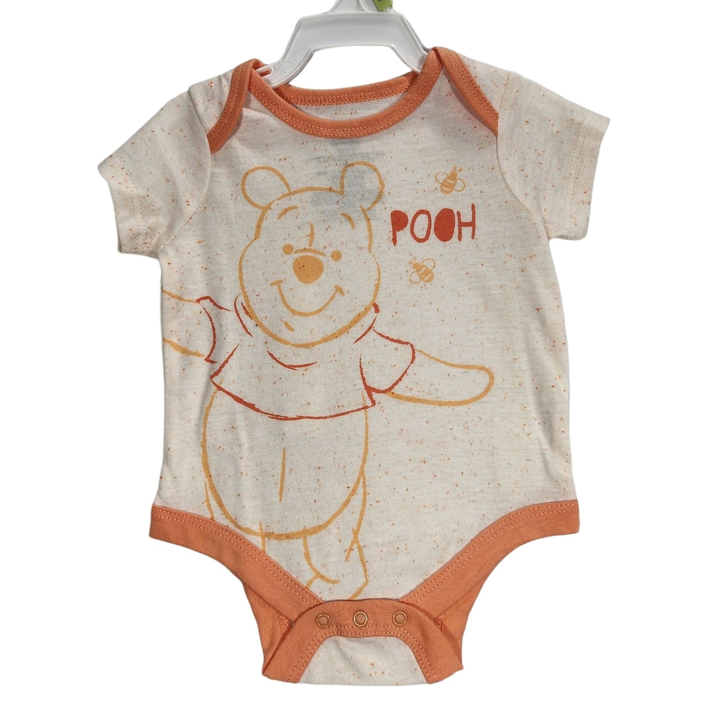 Winnie the Pooh Orange Onesie 3 Months