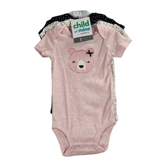 Bear 3pc Bodysuit Set 3-6 Months