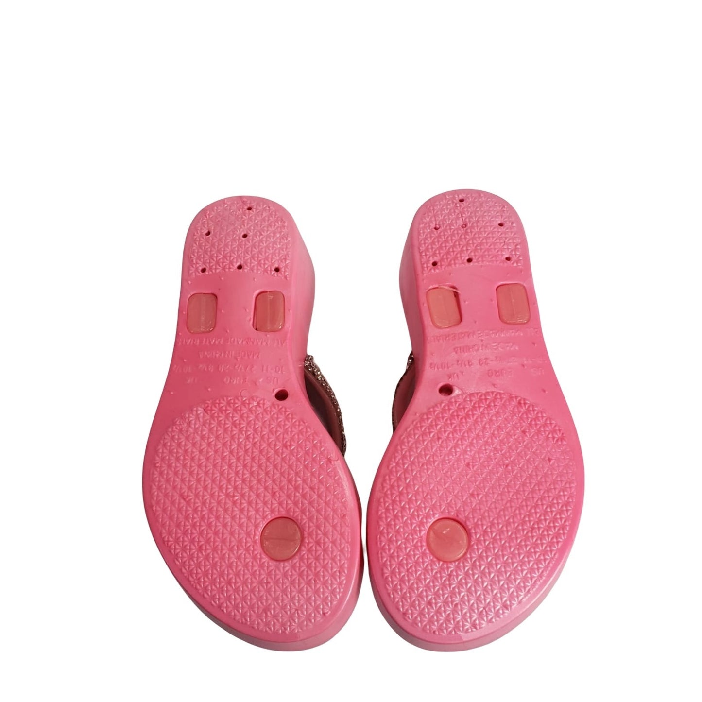 Capelli Pink Girls Sandals Size 10/11