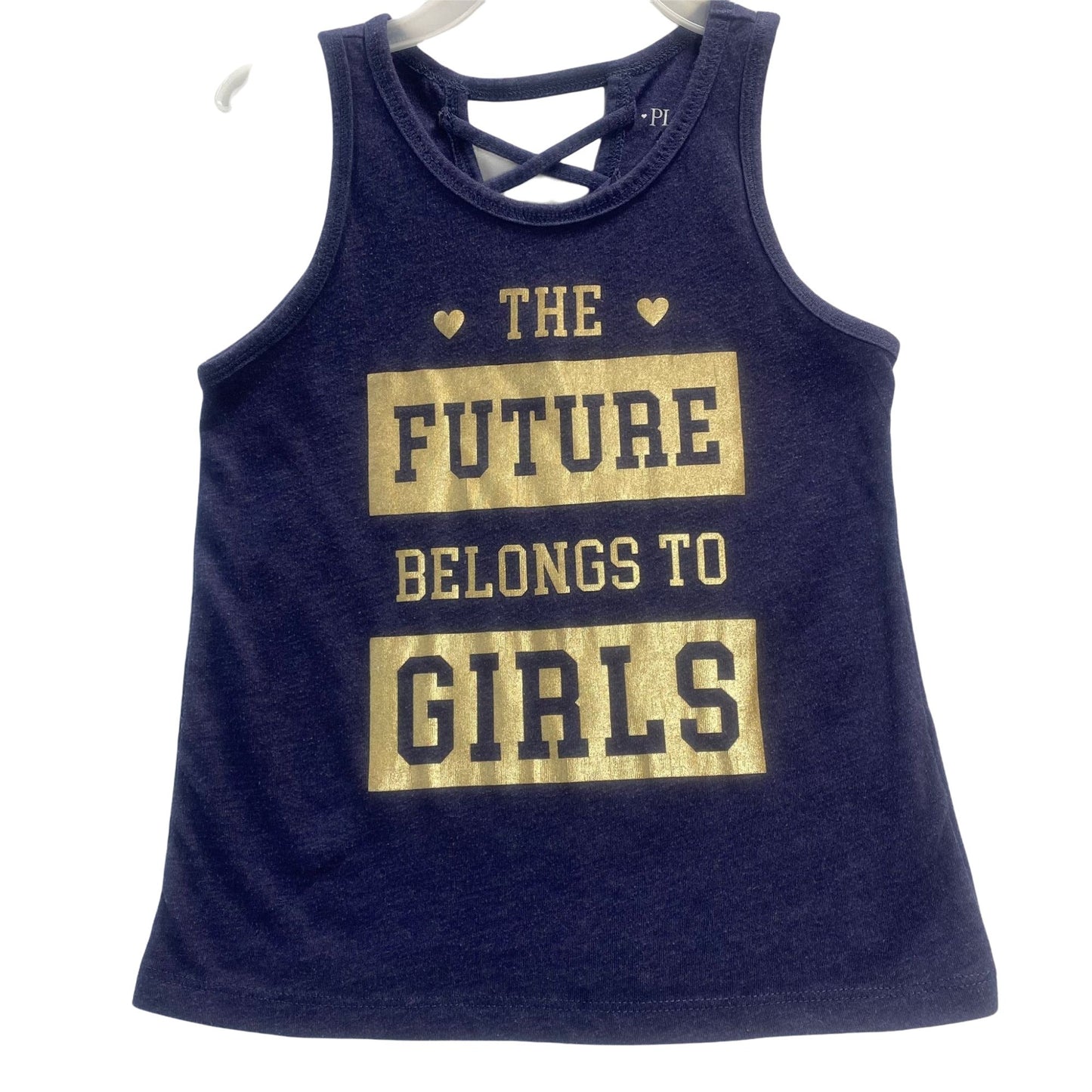 The Future Belongs To Girls Tank Top Size 5/6