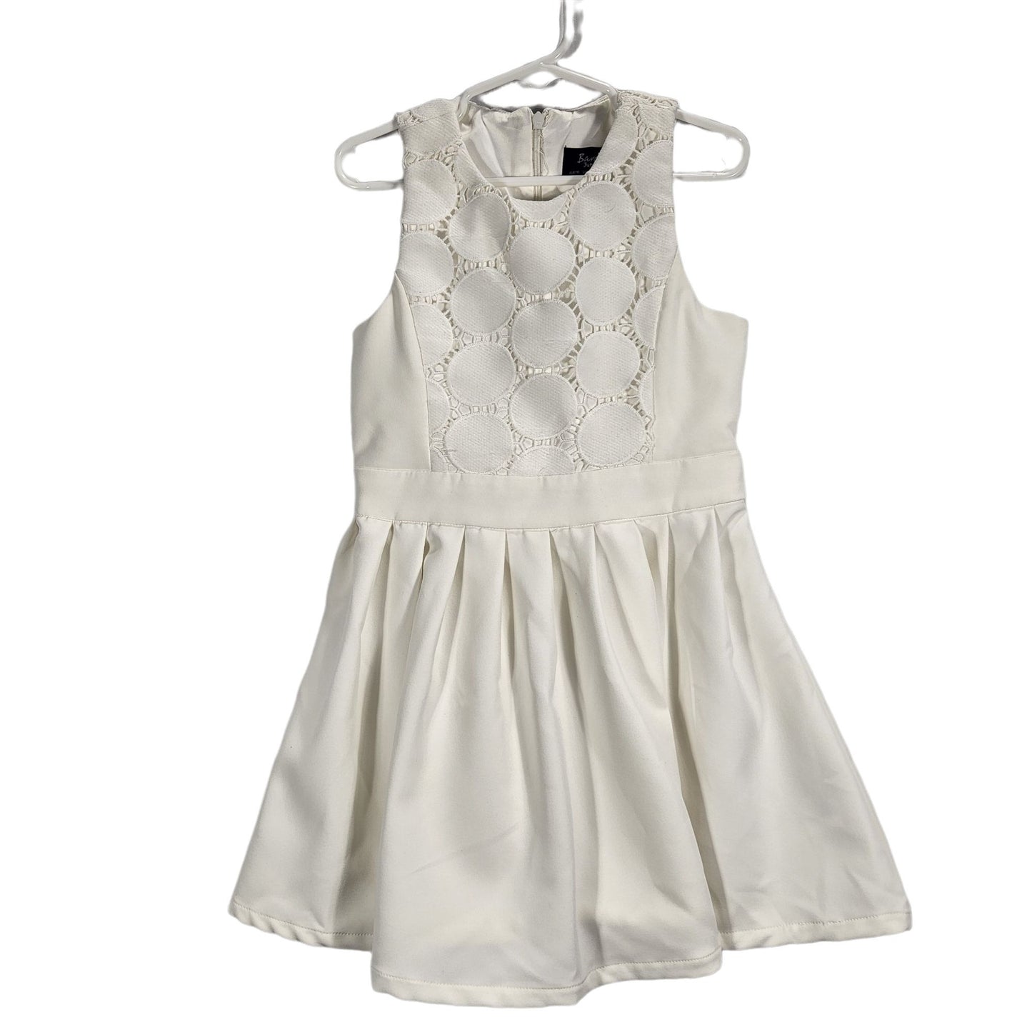 Bardot Junior White Dress Size 6