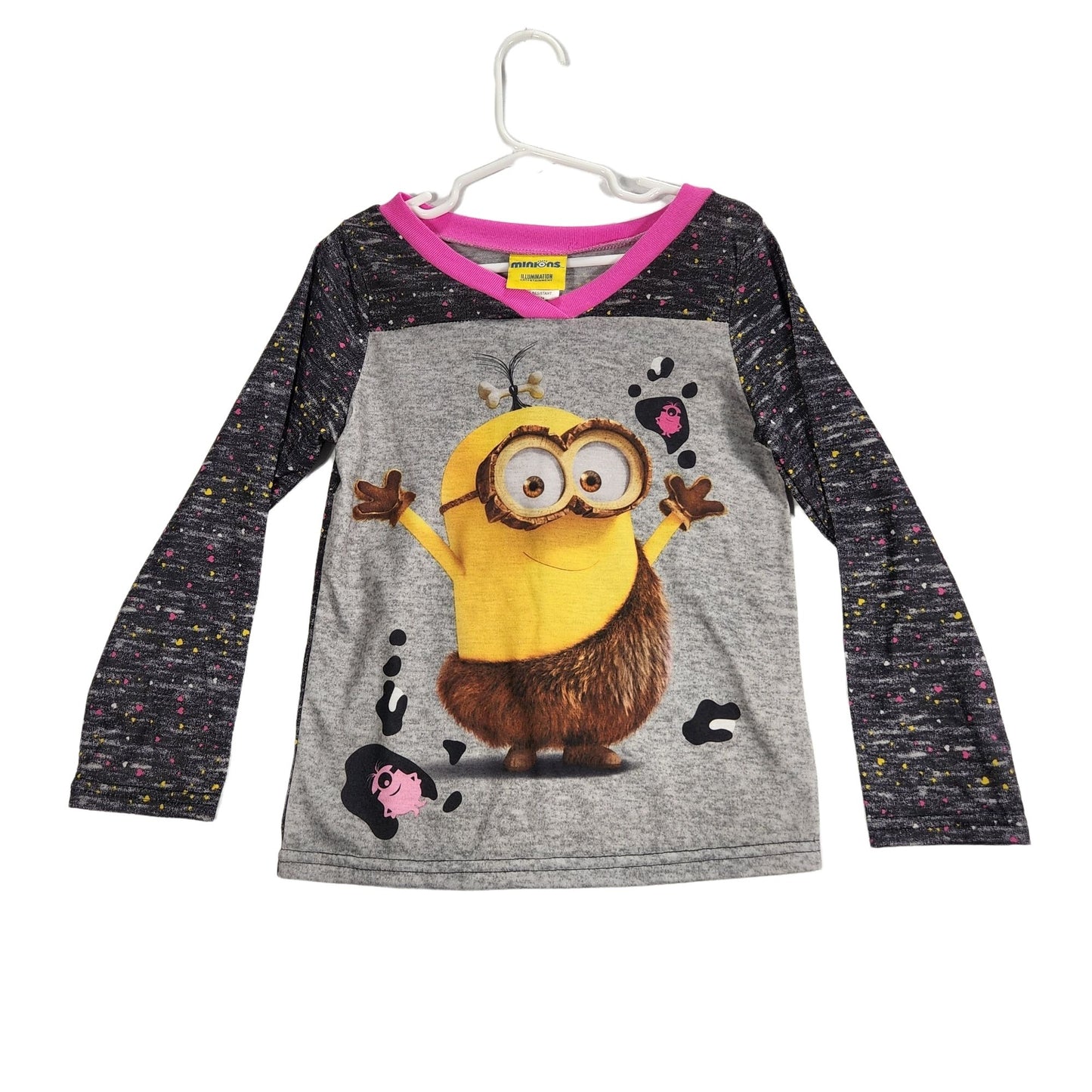 Minions Girls Longsleeve Shirt Size 6