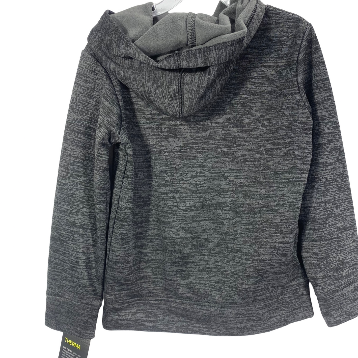 Nike Boys Pullover Hoodie Dark Gray X-Small (4)